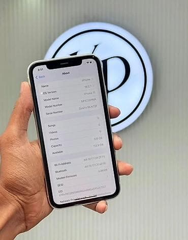 apple komputer: IPhone 11, 128 GB, Ağ, Face ID — 3