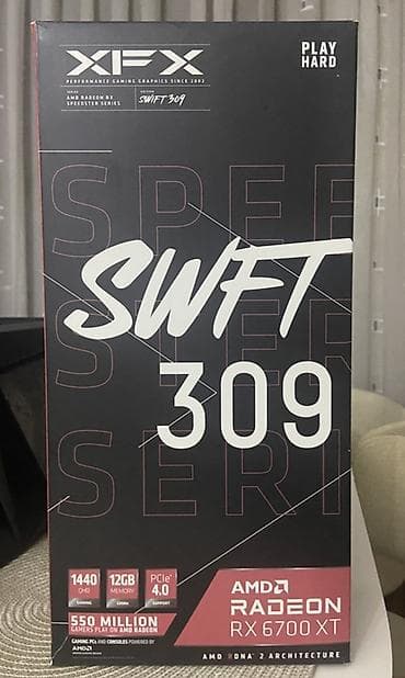 rx 5700 xt qiymeti: Videokart XFX Radeon RX 6700 XT, 12 GB, İşlənmiş — 1