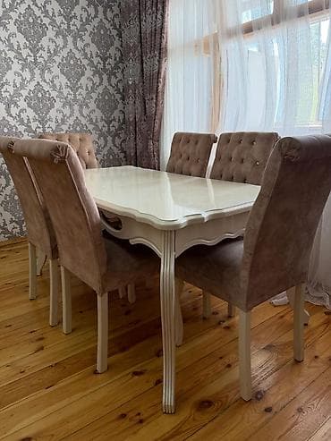 stul kafe: Masa 6 stul açılır 280 AZN. Sumqayıt (FN) 8405 — 1