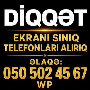 https:promo.bizon.az: Ekranı sınıq telefonların qəbulu Təsvir: - Ekranı çatlamış və ya sınıq — 1