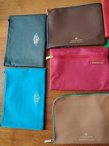 lacoste canta: Rəngarəng kosmetik və aksesuar çantaları dəsti Türkiyə istehsalı - — 4