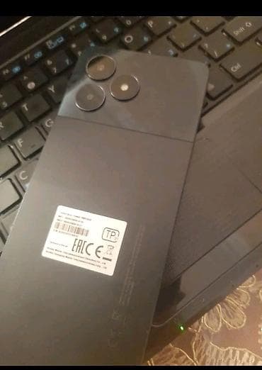 Realme C51, 128 GB, rəng - Qara, Barmaq izi