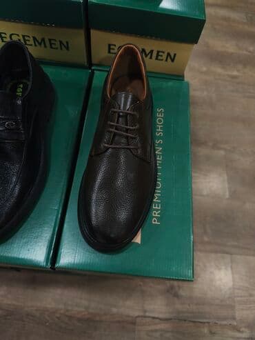 ayaqqabı кожание: Kişi ayaqqabıları – klassik və gündəlik modellər - Material: qara və — 34