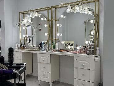 Salon masaları: İşlənmiş, Makiyaj üçün masa, Güzgülü — 1