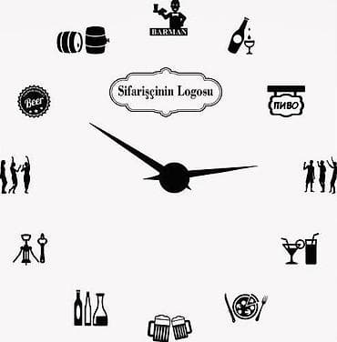 Saat. PUB, RESTORAN, KAFE və sair obyektlər üçün nəzərdə tutulan