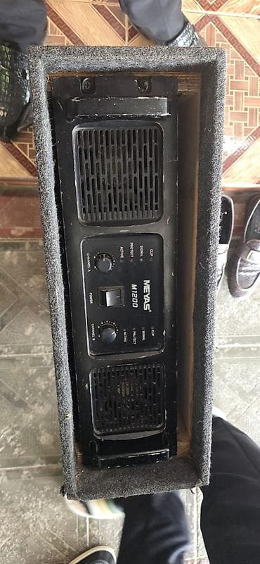 Qiymətdə Razılaşma Olacağ MEYAS M1200 professional gücləndirici -