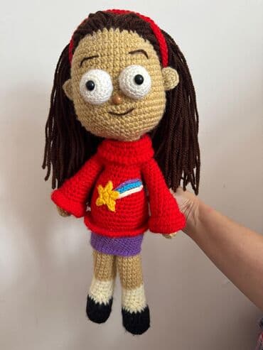 toxunma jaketler: Meybl toxunma kukla əl işi — 2