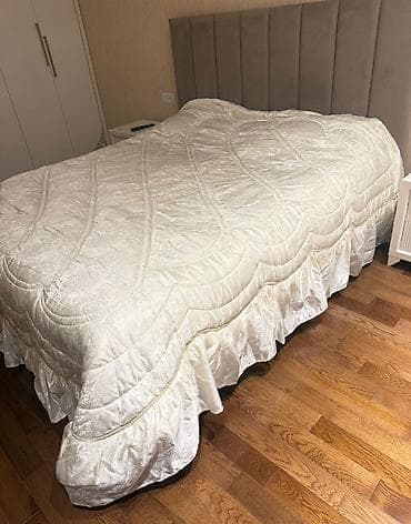 yataq pastel destleri: Yataq üçün Yeni Xovlu rəng - Bej Yataq örtüyü — 1