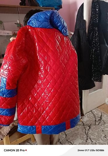 Dəstlər: Uşaq üçün qışlıq kapitone gödəkçə 10 yas 14 yas oglan qiz ferqi yoxdu — 3