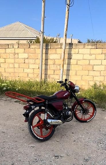 Мототранспорт: Satılır: Şəhər və rayon yolları üçün yığılmış yüngül moped/motosiklet — 2
