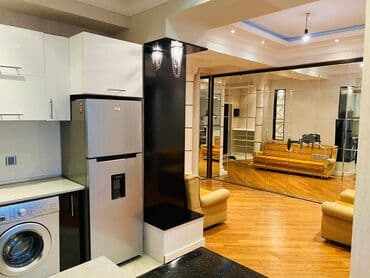 həzi aslanov 2 otaqlı evlər: Şamaxinkada, Kinostudiyanın həyətində,17 mərtəbəli binanın 9-cu — 1