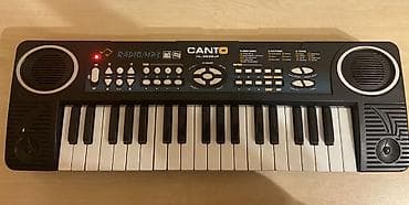 Детский синтезатор Canto (HL-3822UF) с Радио и MP3 / Uşaq sintezatoru