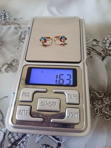 Qızıl alışı: Sırğa, Sarı qızıl, 585 Əyar, 163 g — 5