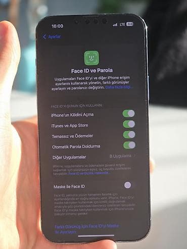 Powerbanklar: IPhone 13 Pro Max, 256 GB, Sierra Blue, Simsiz şarj, Face ID — 7