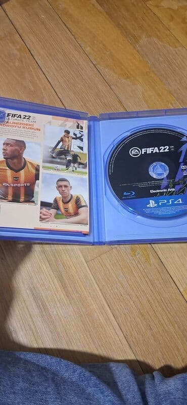 Kompüter, noutbuk və planşetlər: PS4 oyunu: FIFA 22 (EA SPORTS) - Platform: PlayStation 4 (Blu-ray — 3