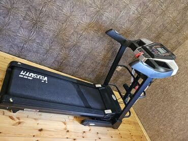 VolksGym qaçış trenajoru - Elektrikli qaçış yolu, geniş qaçış səthi