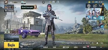 PUBG Mobile oyun hesabı – zəngin kolleksiya və yüksək səviyyə -