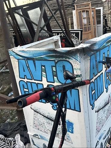 Elektrikli samokatlar: Elektrik skuter – off-road təkərlər və güclü asqı sistemi ilə - Güclü — 5