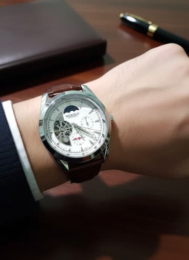 luc saati: Yeni, Qol saatı, rəng - Qəhvəyi — 1