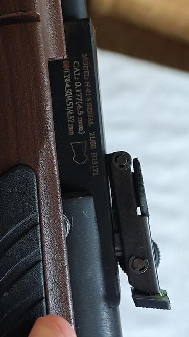 velo satisi: ​Kral Arms N-01 Walnut (Qaz Porsşenli) Tir Tüfəngi – Orijinal Qoz — 7