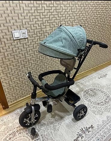 Uşaq üçtəkərli velosiped-araba (tricycle) – valideyn idarəetməsi ilə
