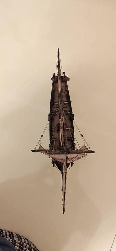 tar: Tarixi yelkənli gəmi maketi – 1:100 miqyas 2 ay ərzində yığılıb. - İki — 6