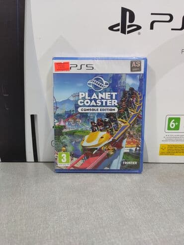 planet: Playstation 5 üçün planet coaster oyun diski. Tam yeni, original — 1