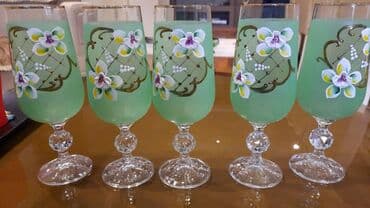 şırdan: Qədəhlər, rəng - Yaşıl, Şüşə — 1