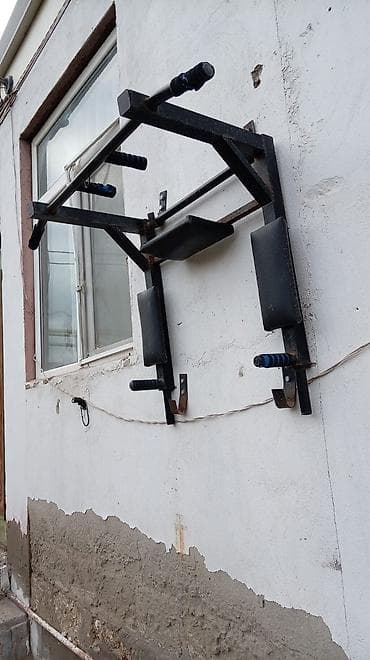 Divar üçün çoxfunksiyalı turnik–press–qarın trenajoru - Material