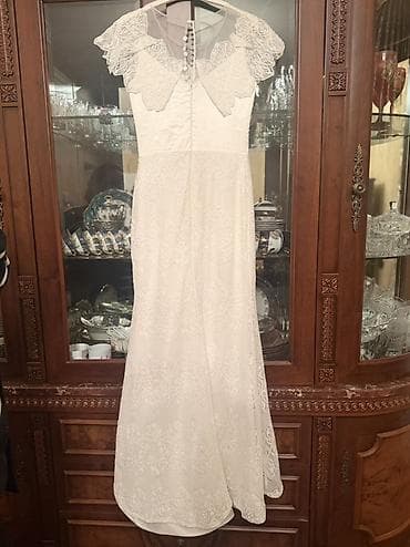 qadın paltoları: Qadın geyim dəsti və paltarlar 1) Qəhvəyi şifon 2 hissəli dəst - — 8