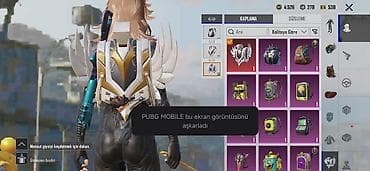 PUBG Mobile hesabı – zəngin kosmetik kolleksiya Məzmun: - Qadın — 7
