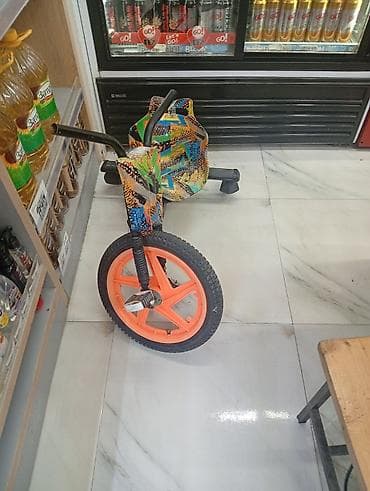 cube velo: Uşaq üçtəkərli drift velosipedi - Ön hissədə iri təkər: 1 ədəd — 1