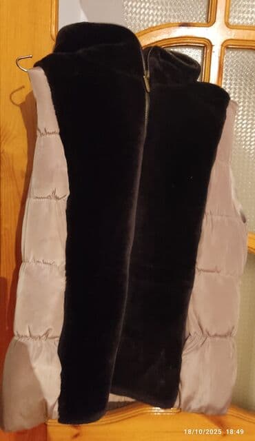 кожаная куртка женская: Qadın üçün isti jilet – kombinə material - Ön və arxa hissə: yumşaq — 1