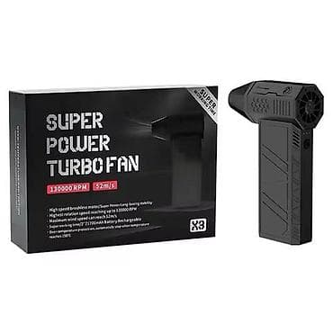 Super Power Turbo Fan – portativ, yüksək güclü hava üfürən — 1