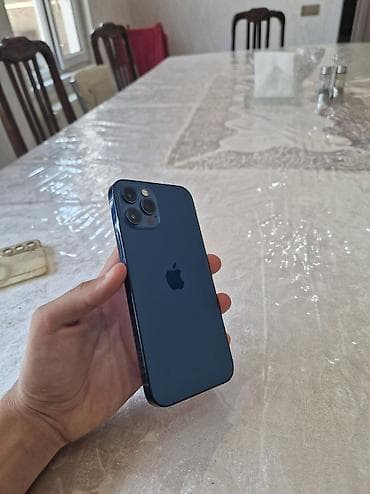 iphon 12 pro: IPhone 12 Pro, 128 GB, Pacific Blue, Face ID — 9
