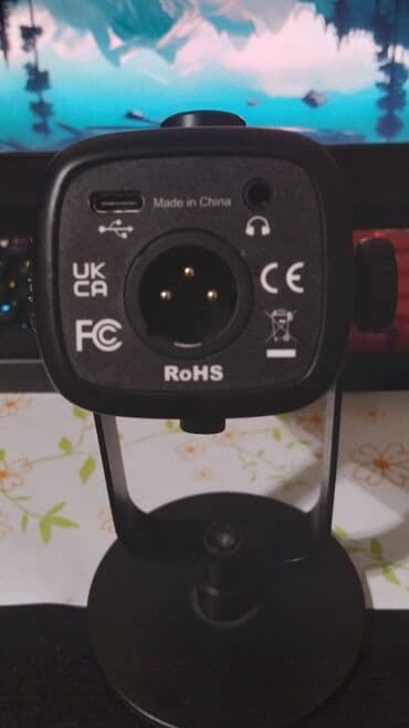 5 ci sinif ingilis dili kitabi lugeti: USB/XLR studiya mikrofonu – RGB işıqlı Kompüter noutbuk telefon v.s — 6