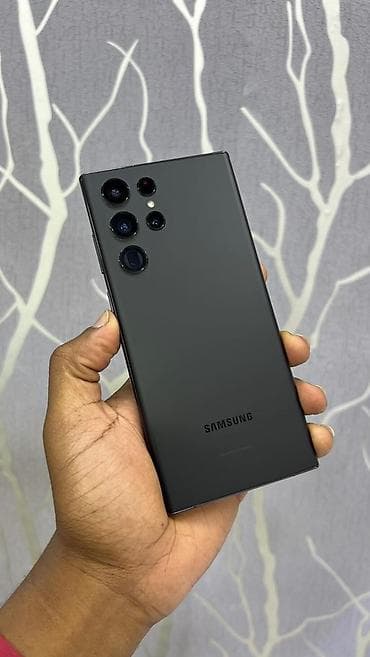 Samsung Galaxy S22 Ultra, 256 GB, rəng - Qara, Simsiz şarj