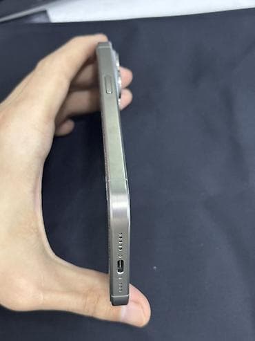 apple mac mini: IPhone 15 Pro, 128 GB, Gümüşü, Face ID — 3