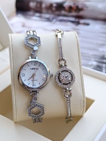 irshad telecom is saatlari: Yeni, Qol saatı, Timex, rəng - Ağ — 16