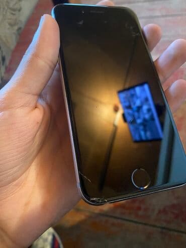 samsung a51 64gb qiymeti: IPhone 6, Space Gray, Qırıq — 1