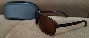 Очки: Солнцезащитные очки, Emporio Armani, Б/у — 1