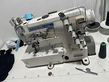 🧵 SUPER TECH 500 Sənaye Tikmə Maşını Tam işlək vəziyyətdə sənaye