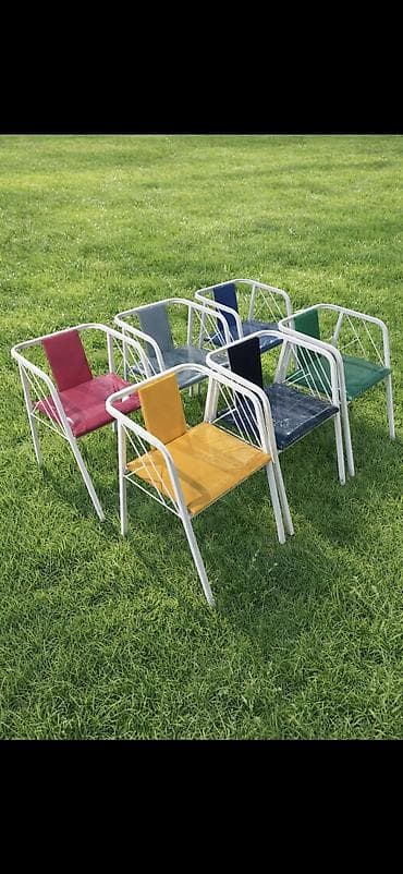 06 masin sekilleri: Balkon üçün, Yeni, Açılmayan, Dördbucaq masa, 4 stul — 6