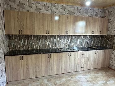 Кухонный гарнитур на заказ, Простые петли, Ламинат текстурный, Нет кредита — 1