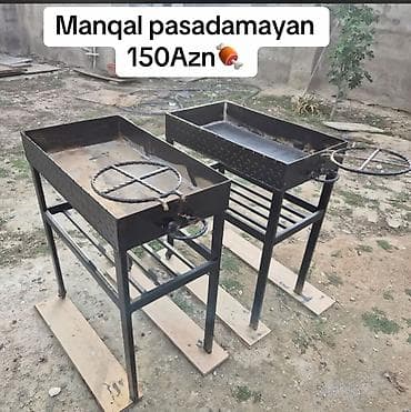 Manqal, Kömür, Setka ilə