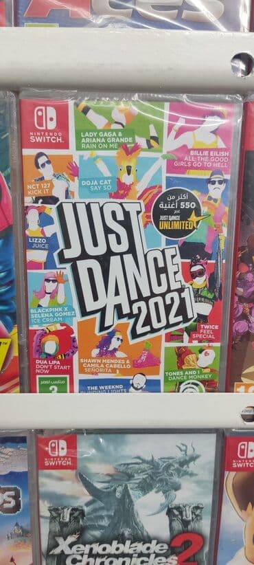диск: Nintendo switch üçün just dance 2021 oyun diski. Tam original — 1