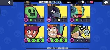 qizil sikke: Brawl Stars hesabı – geniş kolleksiya və nadir skinlər - Ümumi — 4