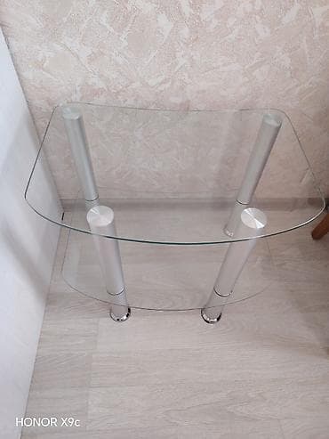 Masalar: Açılmayan, Şüşə, Dördbucaq masa — 2