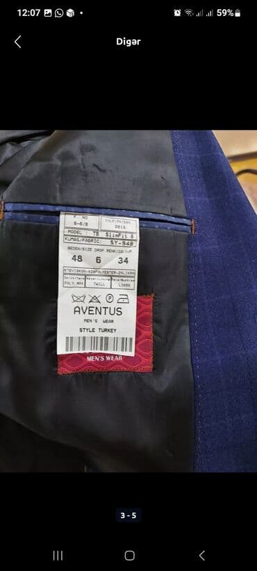 İdman dəstləri: Kostyum, Qış, rəng - Qəhvəyi — 7