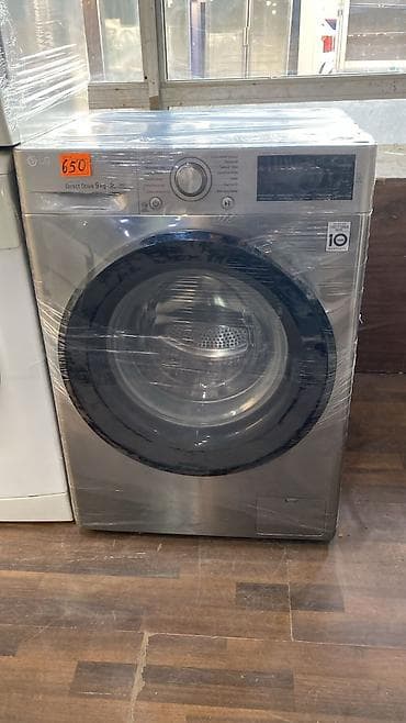 mp4 yükle: LG paltaryuyan maşın – ön yükləməli, paslanmayan polad/silver korpus — 1